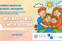 plakat promujący konkurs plastyczny